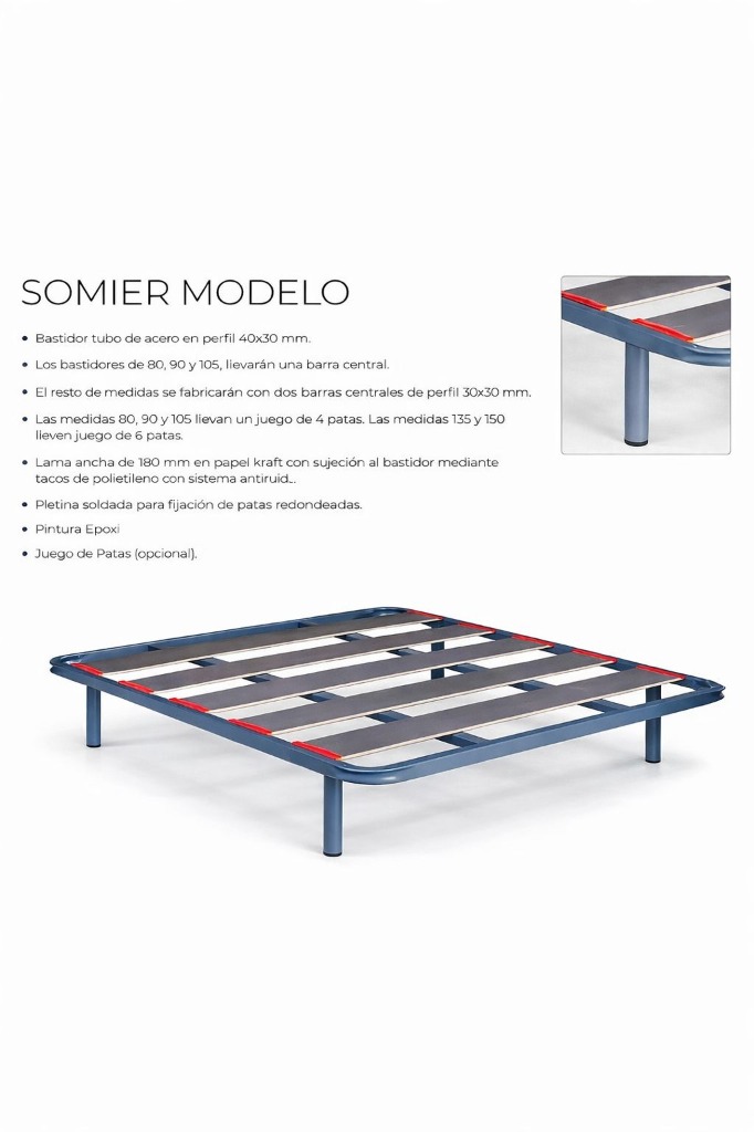 Somier Antiruido Multiláminas